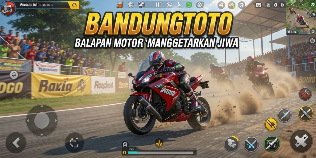 Tampilan gameplay mendebarkan di BANDUNGTOTO dengan kecepatan tinggi.
