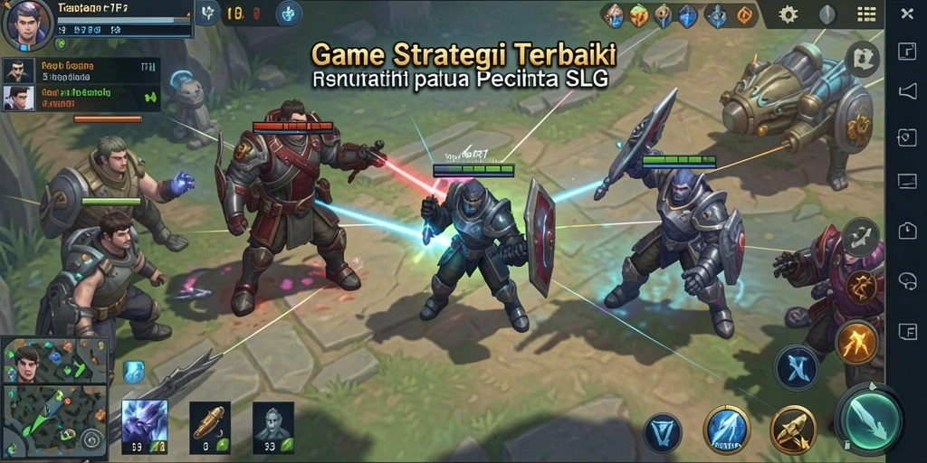 Tangkapan layar F7F7 menampilkan pertempuran strategis yang mendebarkan.