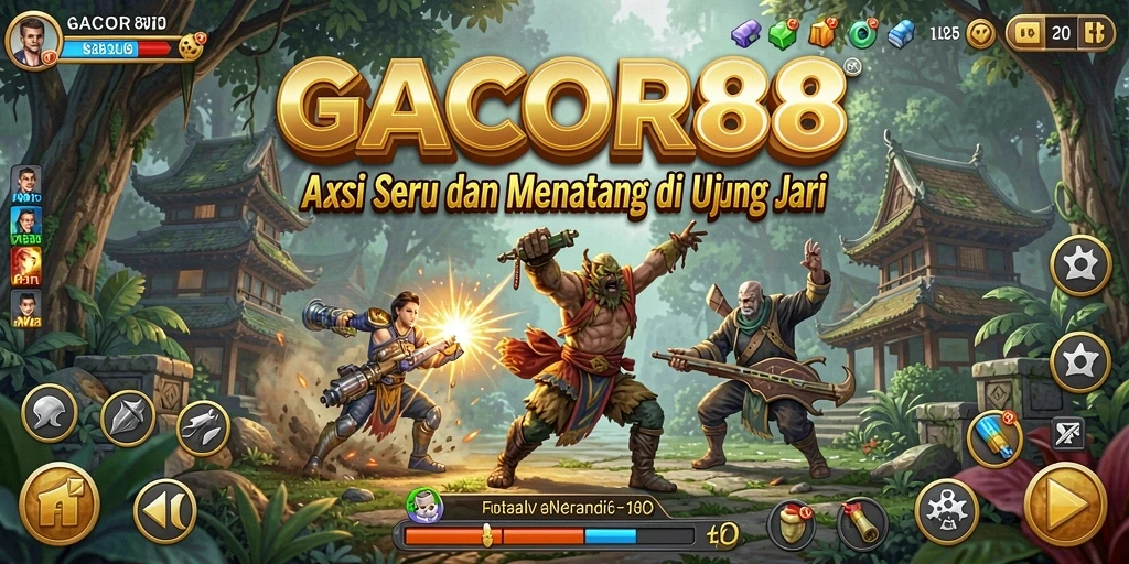 Tampilan sekilas gameplay GACOR88 dengan aksi seru dan menantang.