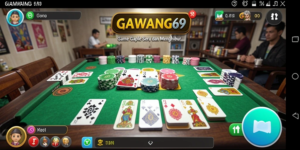 Tampilan gameplay GAWANG69 dengan desain menarik dan intuitif.