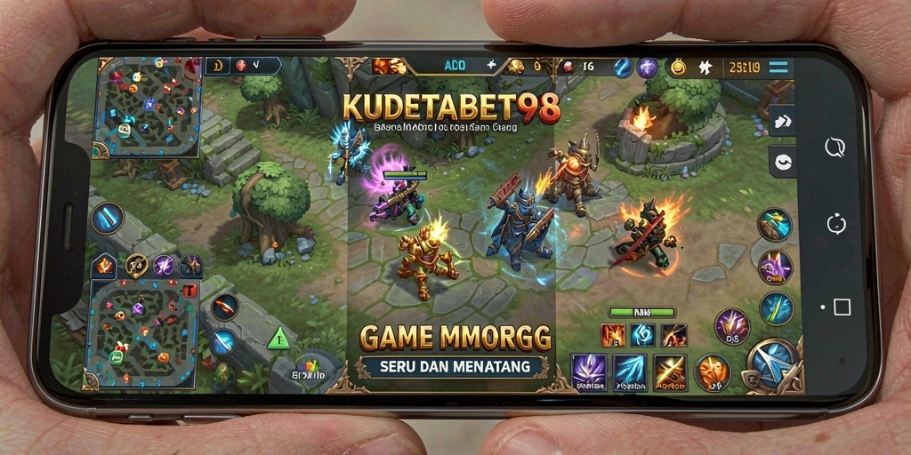 Screenshot gameplay KUDETABET98 menampilkan petualangan seru di dunia fantasi.