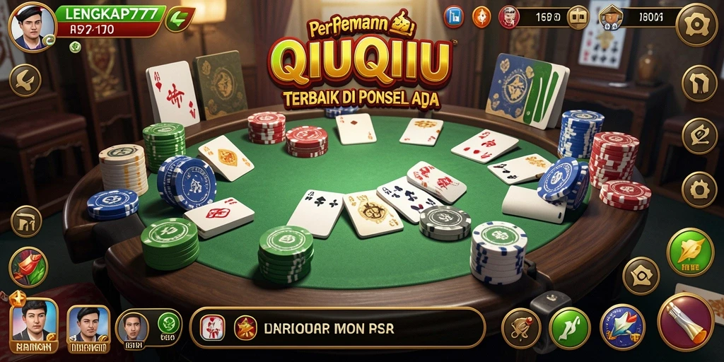 Screenshot gameplay QiuQiu di LENGKAP777 yang penuh aksi.