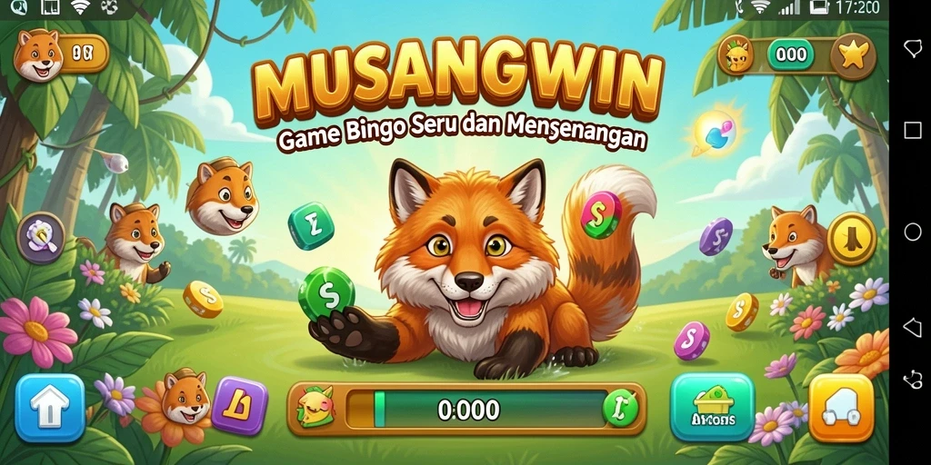 Gameplay menarik dari MUSANGWIN dengan suasana Bingo yang meriah.