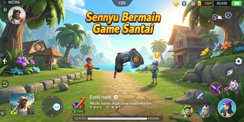 Screenshot gameplay MZ356 menampilkan keseruan permainan Casual.