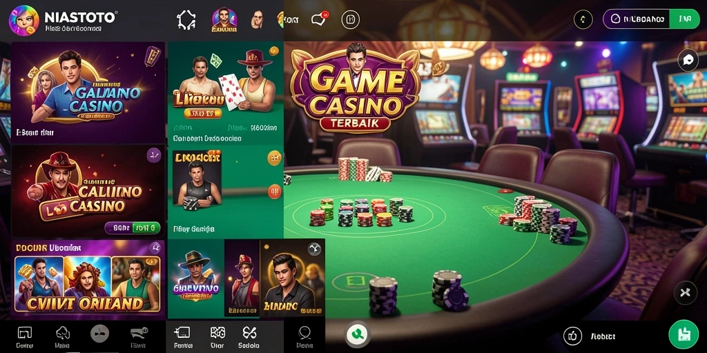 Gameplay seru NIASTOTO dengan dealer langsung dan interaksi yang nyata.