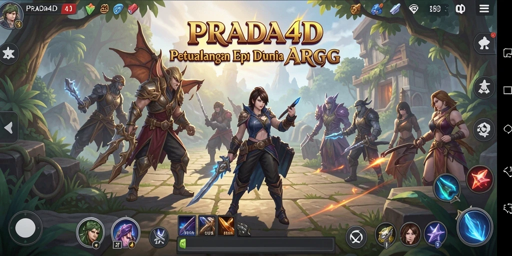 Tampilan menarik dari aksi pertempuran di PRADA4D.