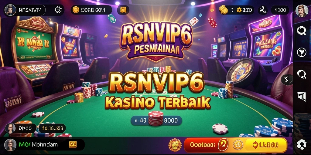 Tampilan menarik dari gameplay Kasino RSNVIP6 yang memikat.