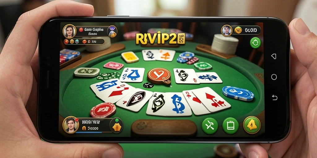 Screenshot menunjukkan gameplay Gaple yang menarik dan kompetitif.