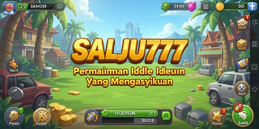 Gameplay SALJU777 yang menampilkan mekanik permainan Idle yang menarik.