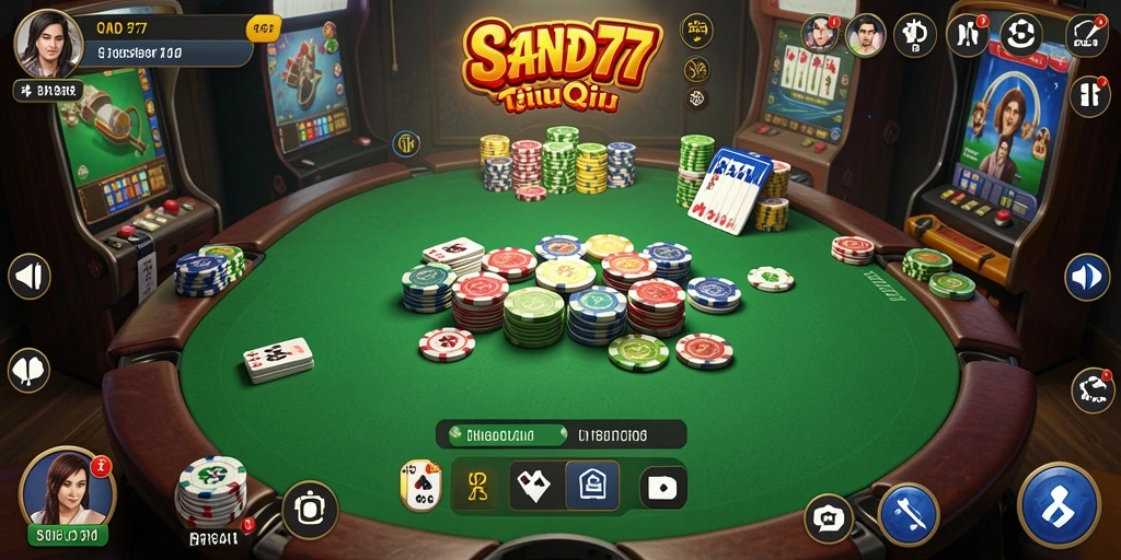 Tangkapan layar gameplay menampilkan pertarungan intens di QiuQiu.
