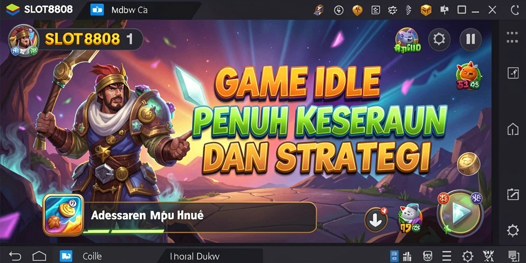 Tampilan menarik dari SLOT8808 saat gameplay berlangsung.